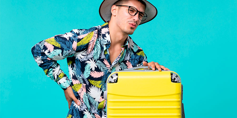 Causas del dolor de espalda en verano