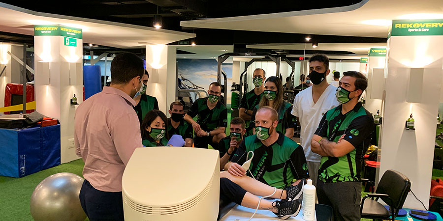 Formación sobre tratamientos de fisioterapia del Dr Elgeadi